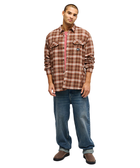 QUIKSILVER メンズ VENTURE SHERPA 長袖シャツ 【2026年秋冬モデル】 CTF1 / XL