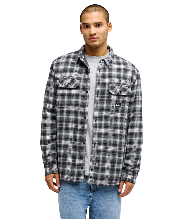 QUIKSILVER メンズ VENTURE SHERPA 長袖シャツ 【2026年秋冬モデル】 KVJ1 / XL