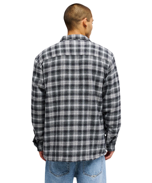 QUIKSILVER メンズ VENTURE SHERPA 長袖シャツ 【2026年秋冬モデル】 KVJ1 / XL