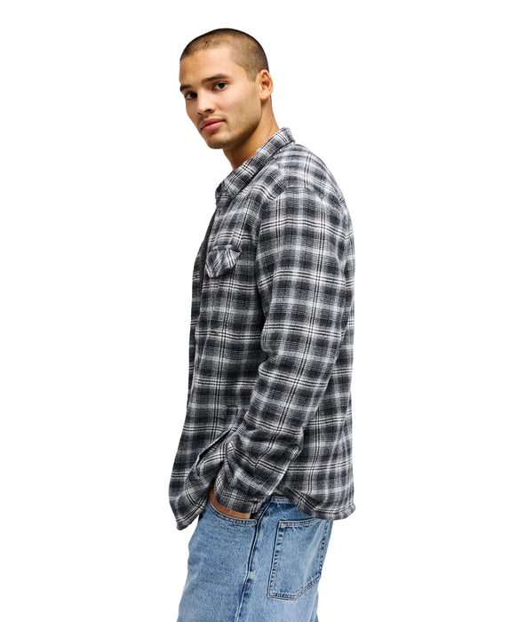 QUIKSILVER メンズ VENTURE SHERPA 長袖シャツ 【2026年秋冬モデル】 KVJ1 / XL