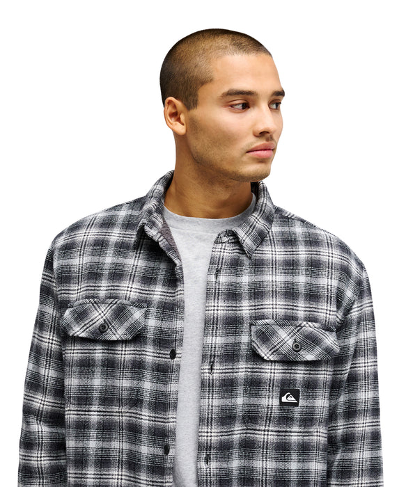 QUIKSILVER メンズ VENTURE SHERPA 長袖シャツ 【2026年秋冬モデル】 KVJ1 / XL