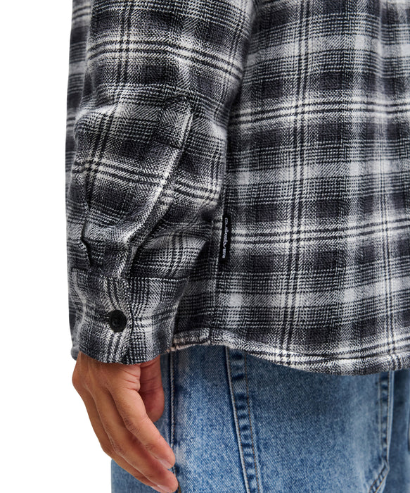 QUIKSILVER メンズ VENTURE SHERPA 長袖シャツ 【2026年秋冬モデル】 KVJ1 / XL