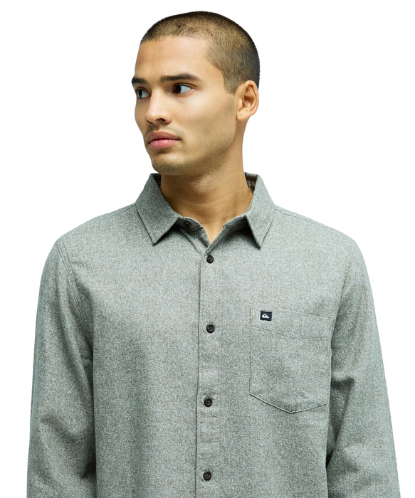 QUIKSILVER メンズ MOTHERFLY HEATHER 長袖シャツ 【2026年秋冬モデル】 CRTH / XL