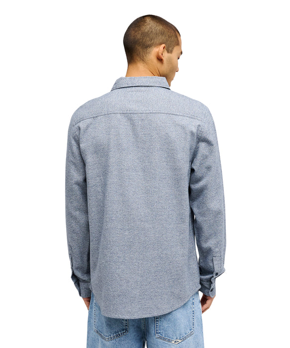 QUIKSILVER メンズ MOTHERFLY HEATHER 長袖シャツ 【2026年秋冬モデル】 KTPH / XL