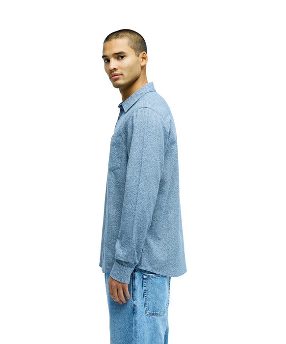 QUIKSILVER メンズ MOTHERFLY HEATHER 長袖シャツ 【2026年秋冬モデル】 KTPH / XL
