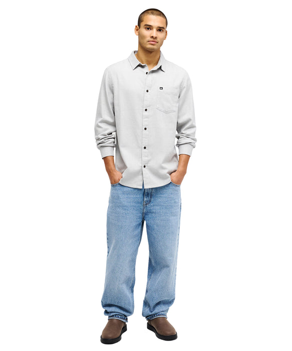 QUIKSILVER メンズ MOTHERFLY HEATHER 長袖シャツ 【2026年秋冬モデル】 SJSH / XL