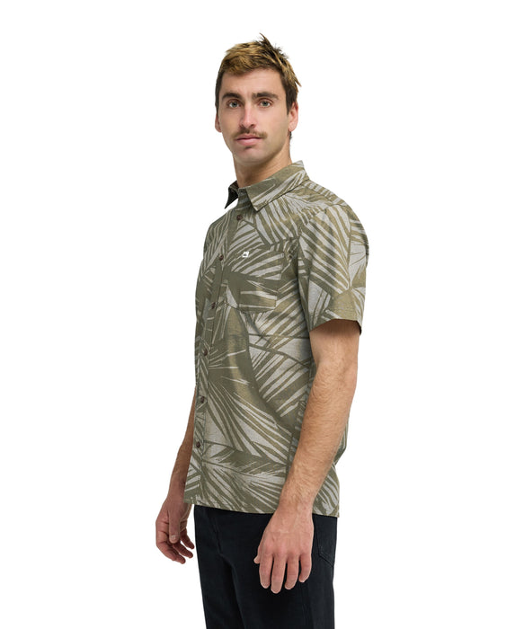 QUIKSILVER メンズ FORKHILL SS 半袖シャツ 【2026年春夏モデル】