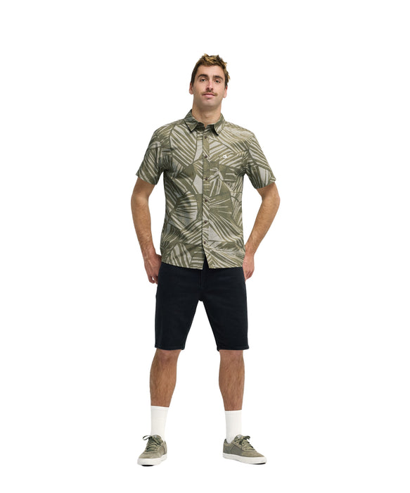 QUIKSILVER メンズ FORKHILL SS 半袖シャツ 【2026年春夏モデル】