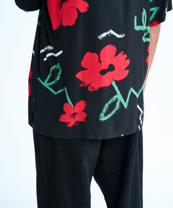 QUIKSILVER メンズ SAFE PARADISE SS 半袖シャツ 【2026年春夏モデル】 KVJ6 / L