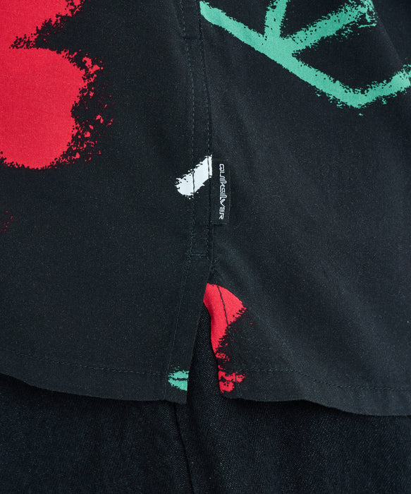 QUIKSILVER メンズ SAFE PARADISE SS 半袖シャツ 【2026年春夏モデル】 KVJ6 / L