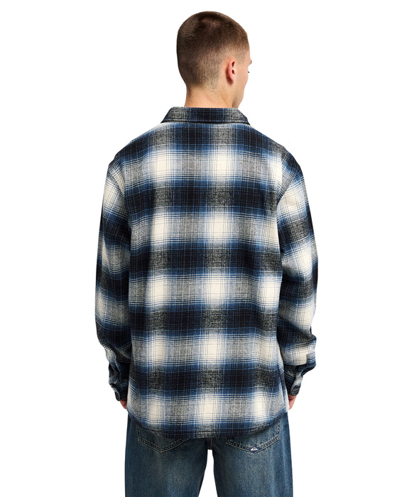 QUIKSILVER メンズ GLENBROOK LS 長袖シャツ 【2026年秋冬モデル】 BRQ1 / XL