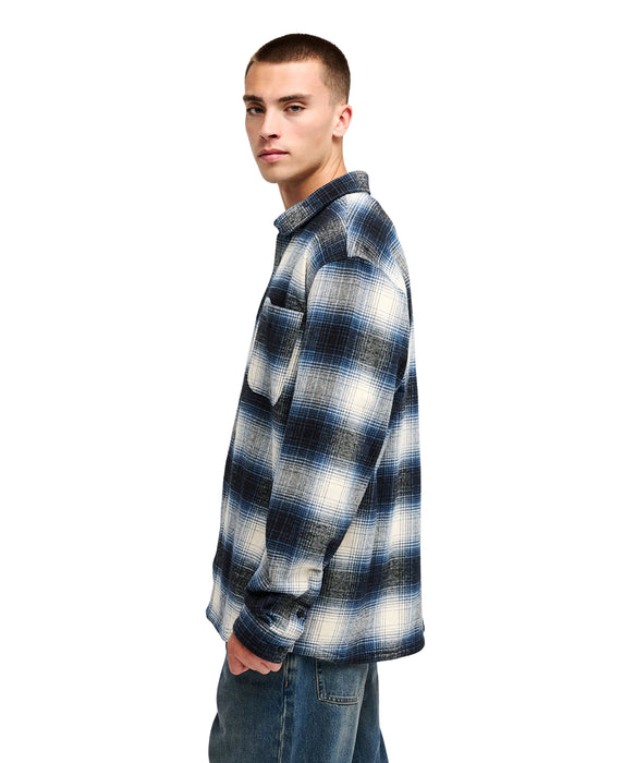 QUIKSILVER メンズ GLENBROOK LS 長袖シャツ 【2026年秋冬モデル】 BRQ1 / XL