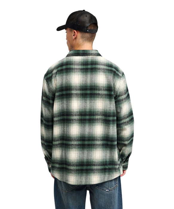 QUIKSILVER メンズ GLENBROOK LS 長袖シャツ 【2026年秋冬モデル】 GRT1 / XL