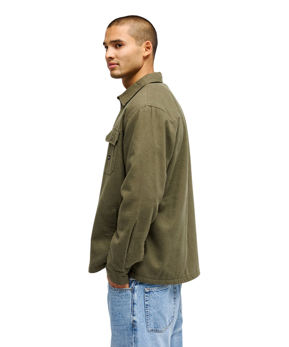QUIKSILVER メンズ VENTURE SHERPA SOLID 長袖シャツ 【2026年秋冬モデル】 CRE0 / XL