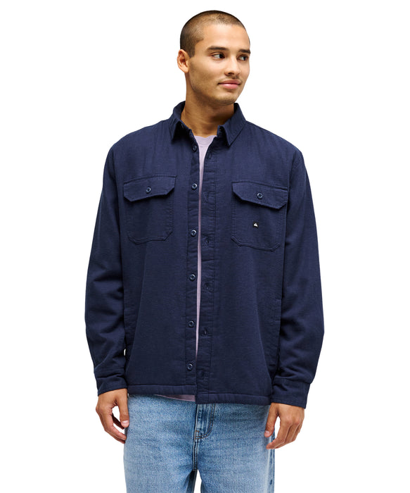 QUIKSILVER メンズ VENTURE SHERPA SOLID 長袖シャツ 【2026年秋冬モデル】 KTP0 / XL