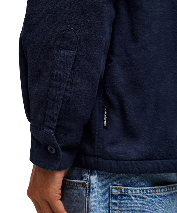 QUIKSILVER メンズ VENTURE SHERPA SOLID 長袖シャツ 【2026年秋冬モデル】 KTP0 / XL