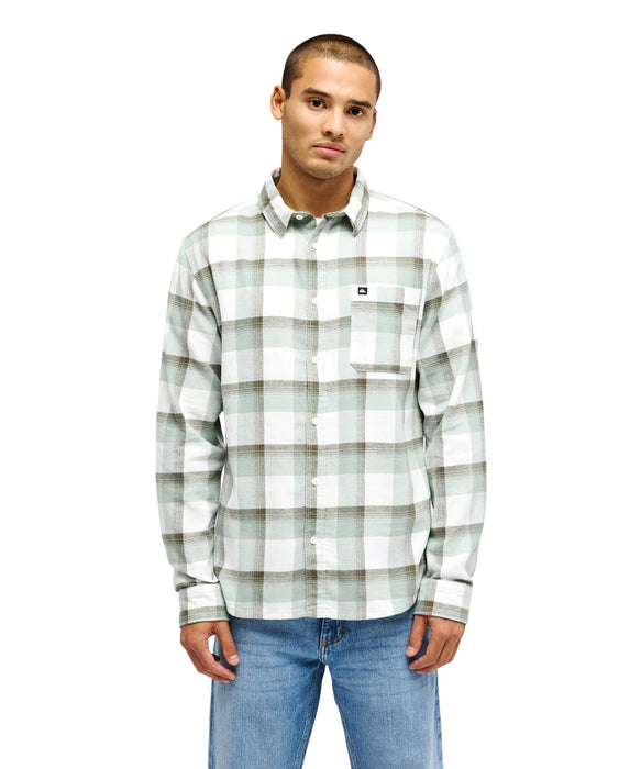QUIKSILVER メンズ MOTHERFLY PLAID LS 長袖シャツ 【2026年秋冬モデル】 GHG1 / XL