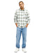 QUIKSILVER メンズ MOTHERFLY PLAID LS 長袖シャツ 【2026年秋冬モデル】 GHG1 / XL