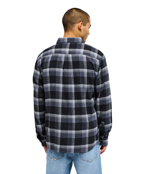 QUIKSILVER メンズ MOTHERFLY PLAID LS 長袖シャツ 【2026年秋冬モデル】 KVJ1 / XL