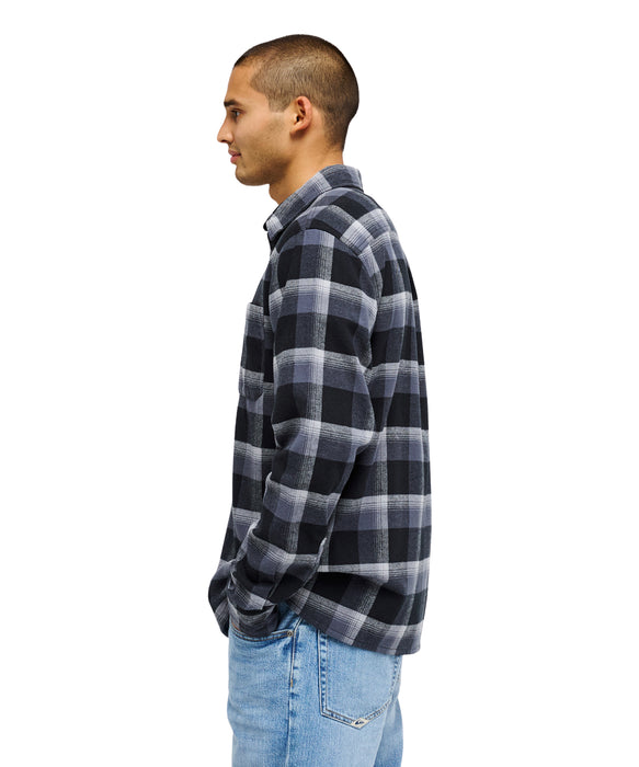 QUIKSILVER メンズ MOTHERFLY PLAID LS 長袖シャツ 【2026年秋冬モデル】 KVJ1 / XL