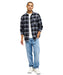 QUIKSILVER メンズ MOTHERFLY PLAID LS 長袖シャツ 【2026年秋冬モデル】 KVJ1 / XL