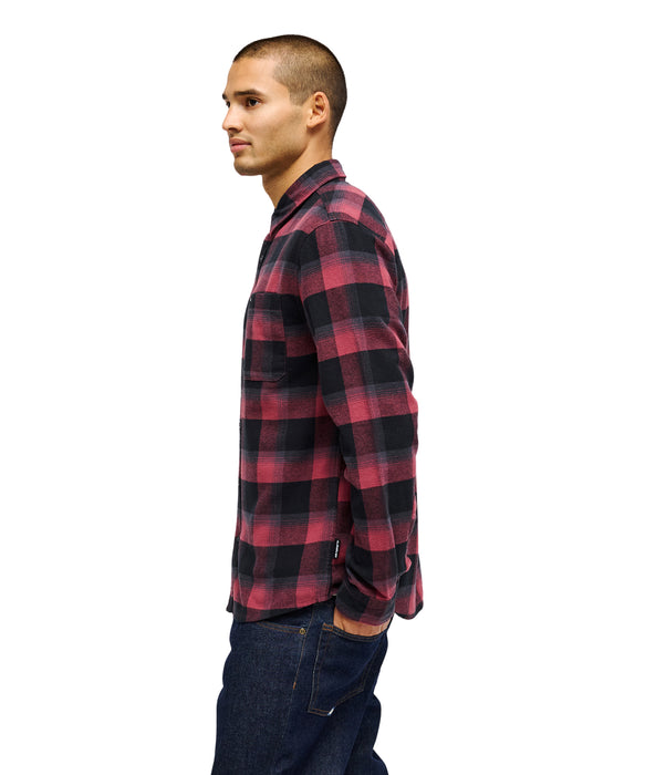 QUIKSILVER メンズ MOTHERFLY PLAID LS 長袖シャツ 【2026年秋冬モデル】 RRE1 / XL