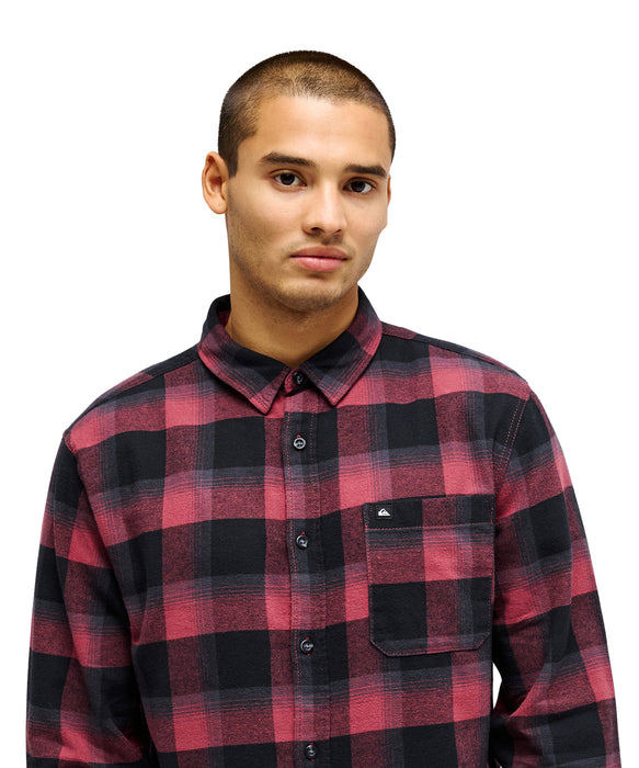 QUIKSILVER メンズ MOTHERFLY PLAID LS 長袖シャツ 【2026年秋冬モデル】 RRE1 / XL