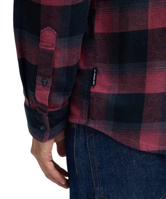 QUIKSILVER メンズ MOTHERFLY PLAID LS 長袖シャツ 【2026年秋冬モデル】 RRE1 / XL