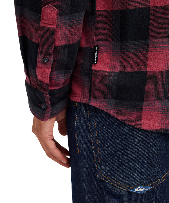 QUIKSILVER メンズ MOTHERFLY PLAID LS 長袖シャツ 【2026年秋冬モデル】 RRE1 / XL
