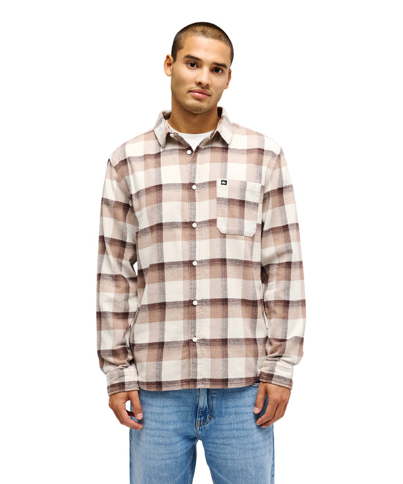 QUIKSILVER メンズ MOTHERFLY PLAID LS 長袖シャツ 【2026年秋冬モデル】 TND1 / XL