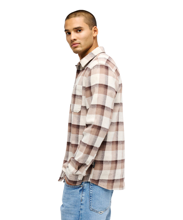 QUIKSILVER メンズ MOTHERFLY PLAID LS 長袖シャツ 【2026年秋冬モデル】 TND1 / XL