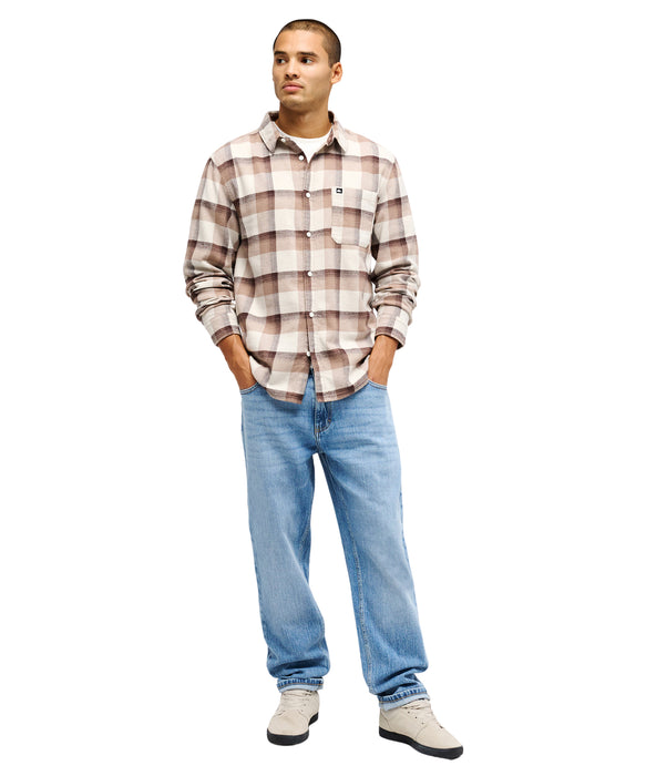 QUIKSILVER メンズ MOTHERFLY PLAID LS 長袖シャツ 【2026年秋冬モデル】 TND1 / XL