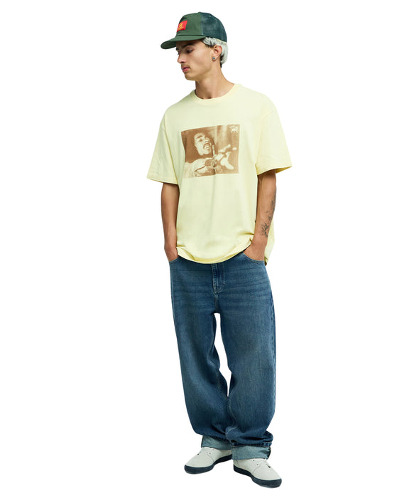 QUIKSILVER X BOB MARLEY REDEMPTION SS Tシャツ 【2026年秋冬モデル】 YFM0 / XL