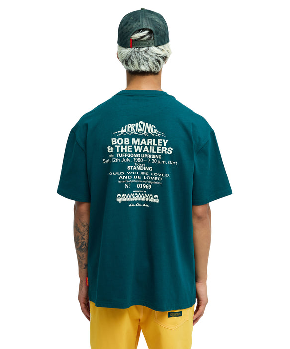 QUIKSILVER X BOB MARLEY CONCERT SS Tシャツ 【2026年秋冬モデル】 GZE0 / XL
