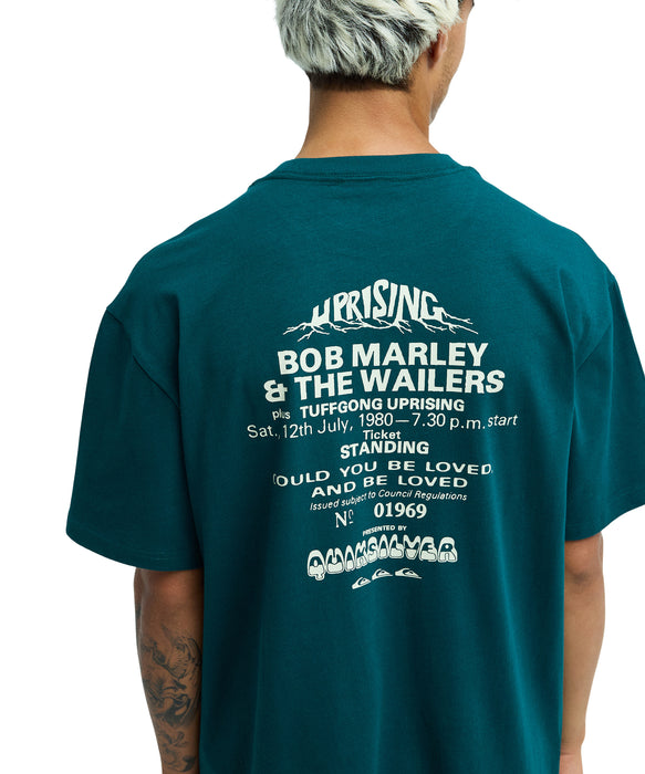 QUIKSILVER X BOB MARLEY CONCERT SS Tシャツ 【2026年秋冬モデル】 GZE0 / XL