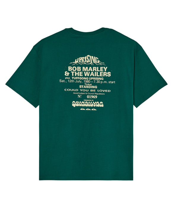 QUIKSILVER X BOB MARLEY CONCERT SS Tシャツ 【2026年秋冬モデル】 GZE0 / XL