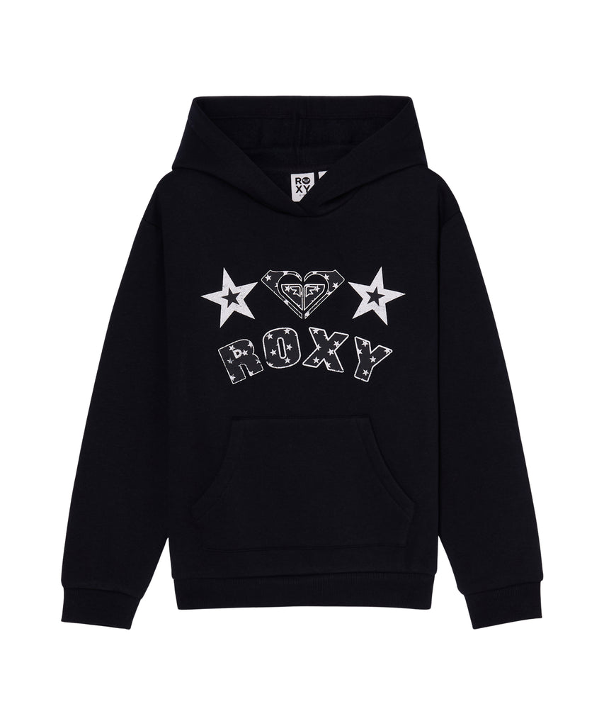 ROXY キッズ SURF FEELING HOODIE BRUSHED VT 擦れロゴフーディー
