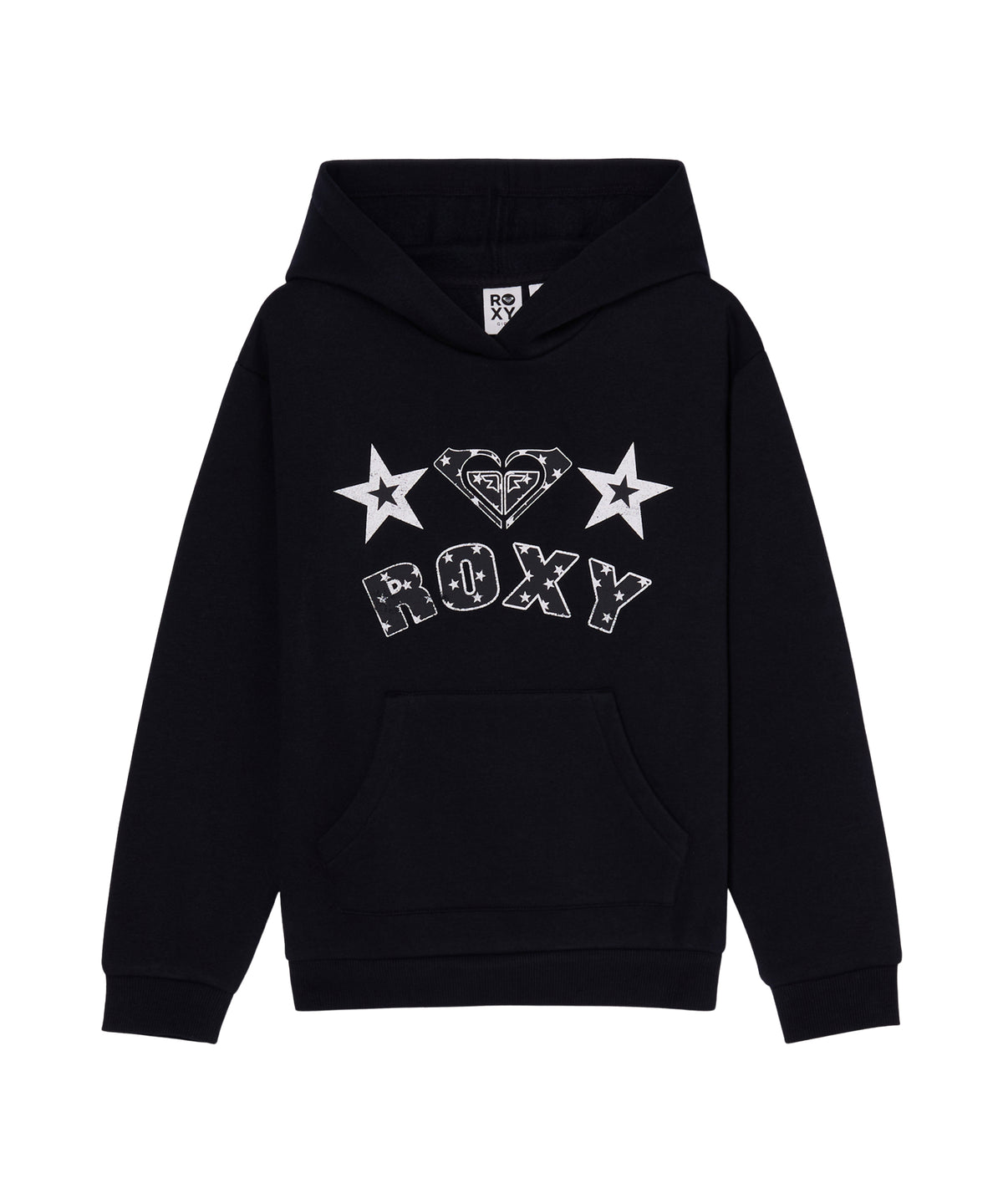 ROXY キッズ SURF FEELING HOODIE BRUSHED VT 擦れロゴフーディー