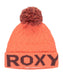 ROXY キッズ EFFIE GIRL BEANIE ビーニー ROXYジャガードロゴ ポンポン 【25-26SNOWモデル】 NKN0 / F