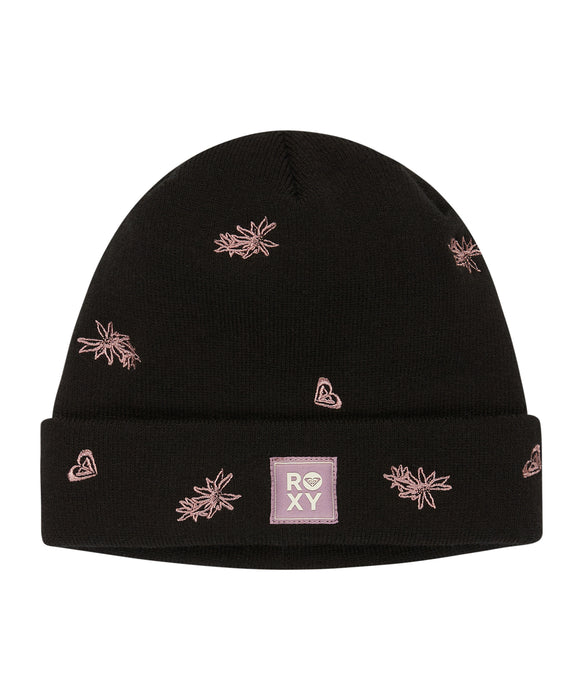 ROXY キッズ HEDDA GIRL BEANIE ビーニー 雪の結晶 ハイゲージ 【25-26SNOWモデル】 KVJ0 / F