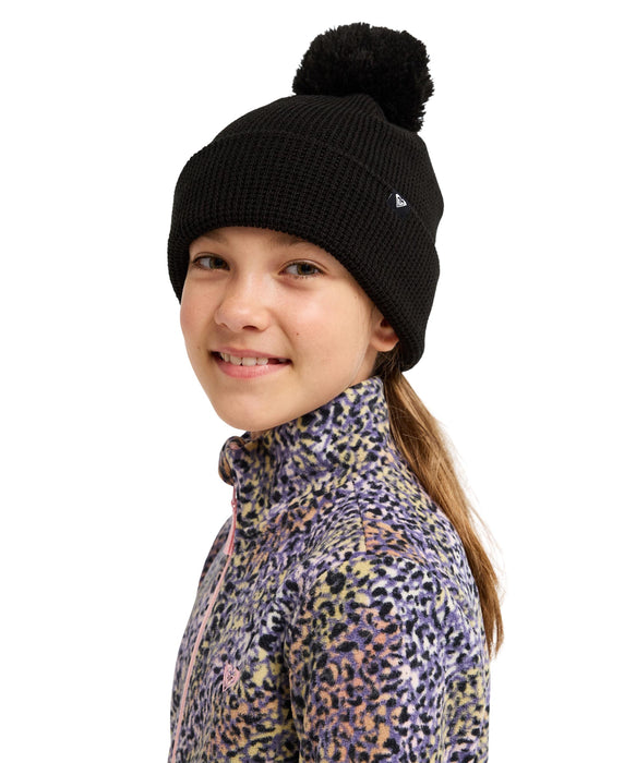 ROXY キッズ SILENT FROST GIRL BEANIE ビーニー 【26-27SNOWモデル】 KVJ0 / F