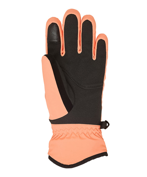 ROXY キッズ FRESHFIELD GIRL GLOVES スノーグローブ 手袋 タッチパネル対応 アジャスター付き 【25-26SNOWモデル】 NKN0 / S