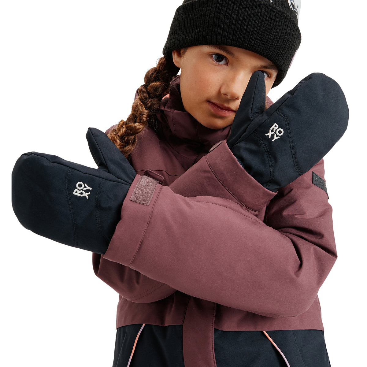 OUTLET】ROXY キッズ ROXY JETTY GIRL SOLID MITT スノーグローブ 手袋