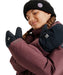 ROXY キッズ ROXY JETTY GIRL SOLID MITT スノーグローブ 手袋 10000mmの撥水・防水 リストベルト 【25-26SNOWモデル】 KVJ0 / S