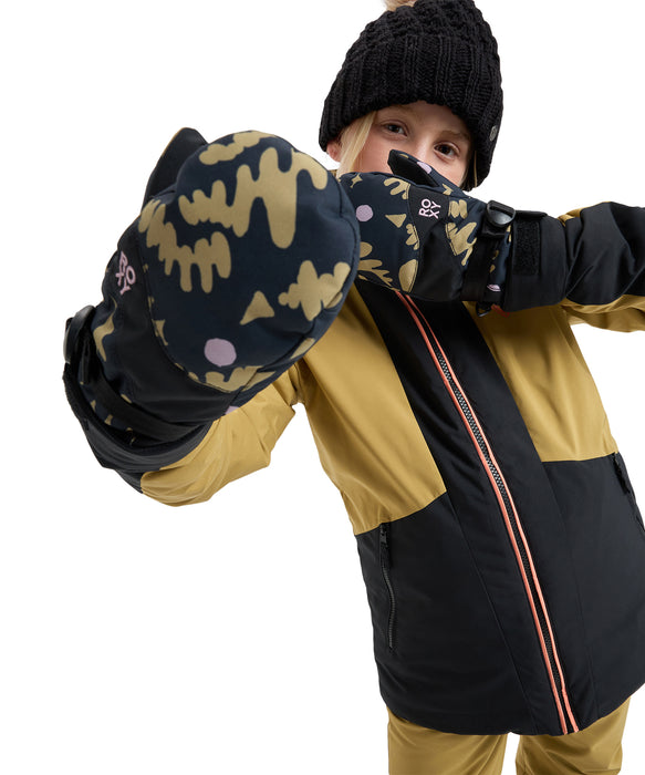 ROXY キッズ ROXY JETTY GIRL MITT スノーグローブ 手袋 10000mm撥水・防水 【25-26SNOWモデル】 TMG2 / S