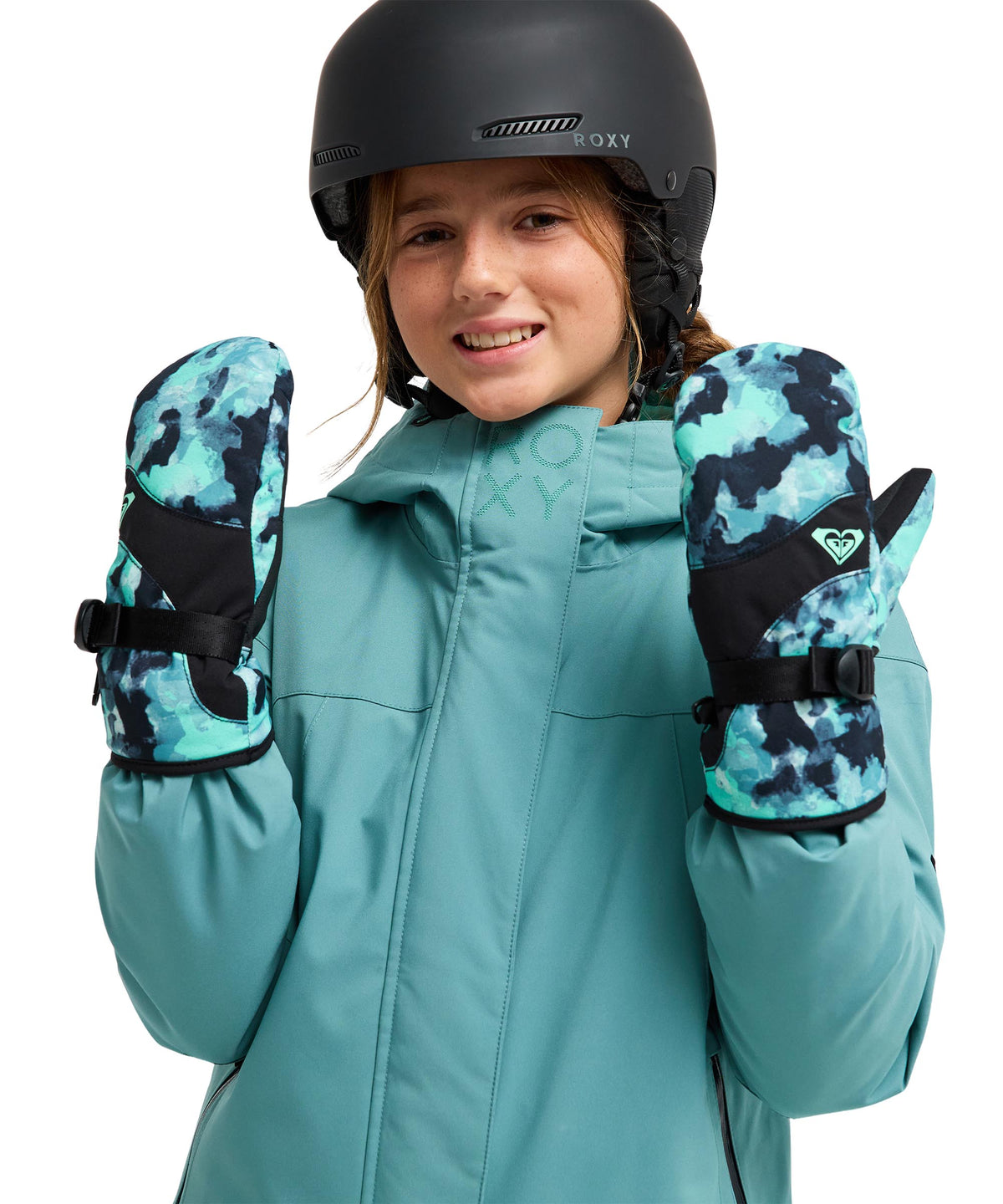 ROXY キッズ ROXY JETTY GIRL MITT スノーグローブ 【26-27SNOWモデル】