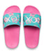 ROXY キッズ RG SLIPPY II PRINTED ビーチサンダル 【2026年春夏モデル】 LGM / 22CM