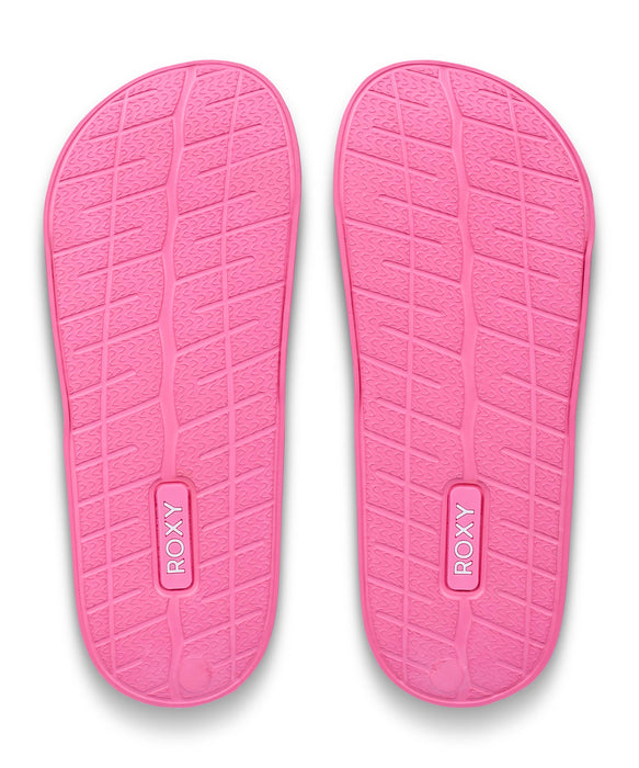 ROXY キッズ RG SLIPPY II PRINTED ビーチサンダル 【2026年春夏モデル】 LGM / 22CM