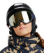 ROXY キッズ(5-8歳) MISSY スノーゴーグル 平面レンズ メッシュフィルター付き 【25-26SNOWモデル】 KVM0 / F