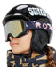 ROXY キッズ(5-8歳) MISSY スノーゴーグル 平面レンズ メッシュフィルター付き 【25-26SNOWモデル】 KVM0 / F